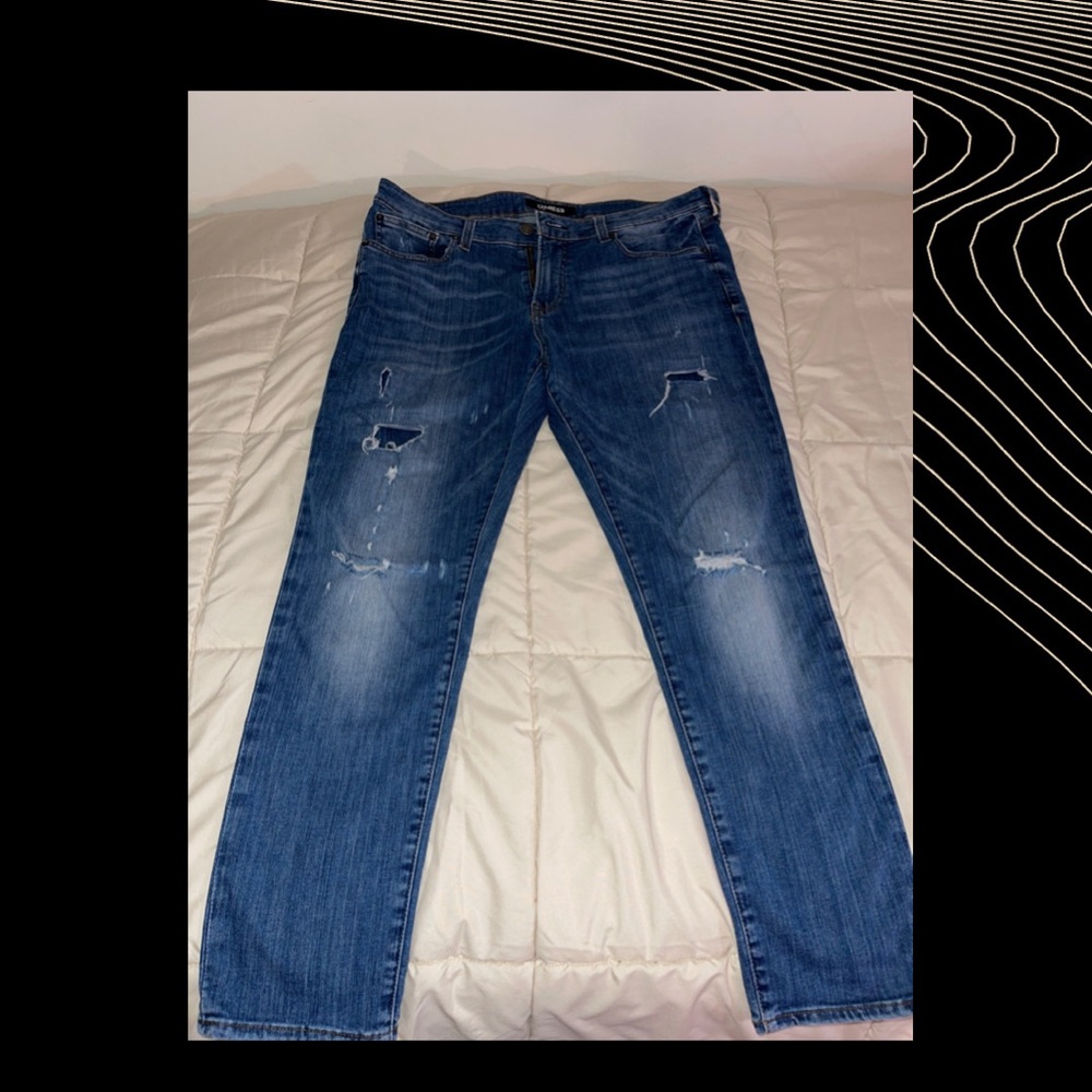 Express Ripped Jeans